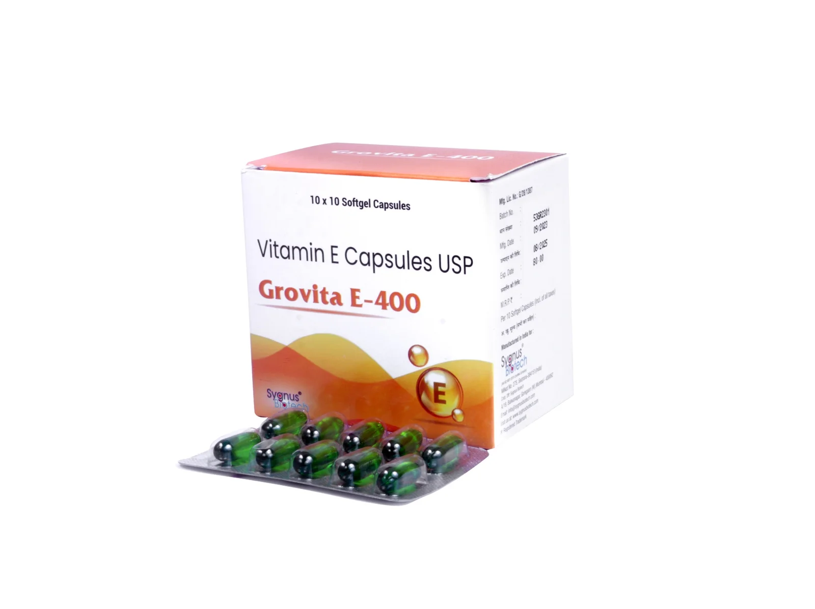 GROVITA-E-400 SOFTGEL